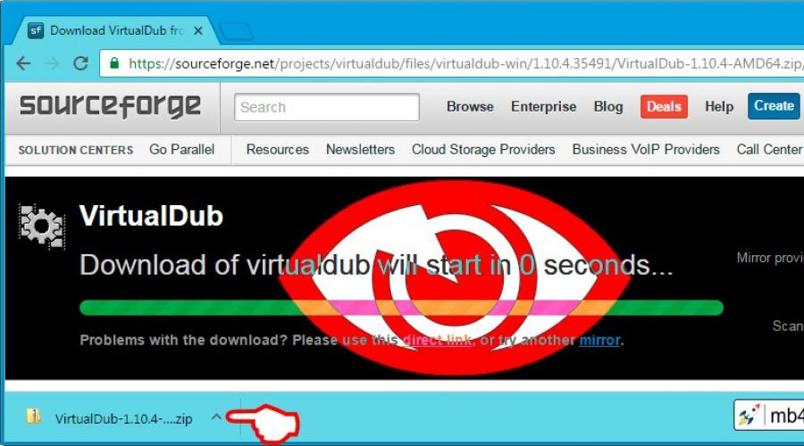 Вырезаем и склеиваем видео в VirtualDub. Восемь секретов VirtualDub Как работать с программой virtualdub